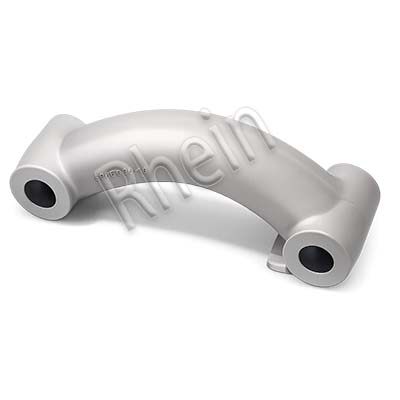 Aluminum curved pipe